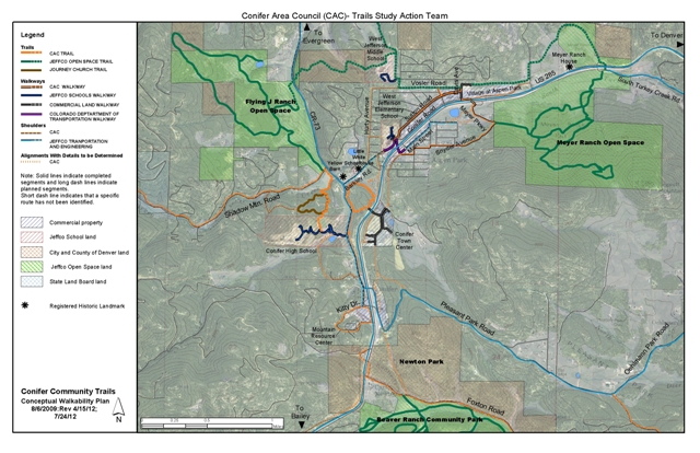 core trail map